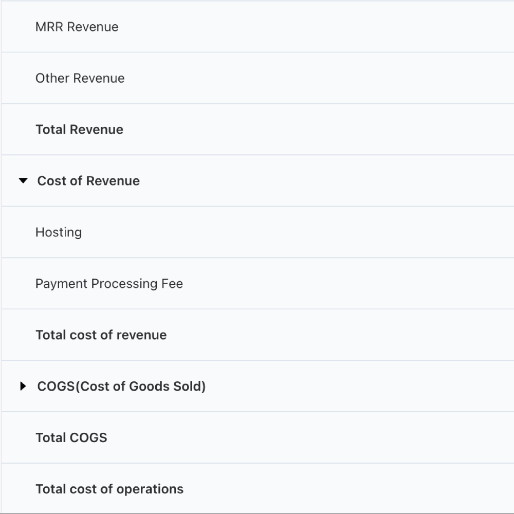 revenue-cost-breakdown-ui